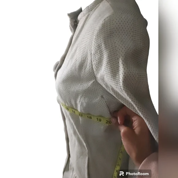 Stunning and rare Alice Roi jacket, size small white with small black dots - Picture 2 of 7